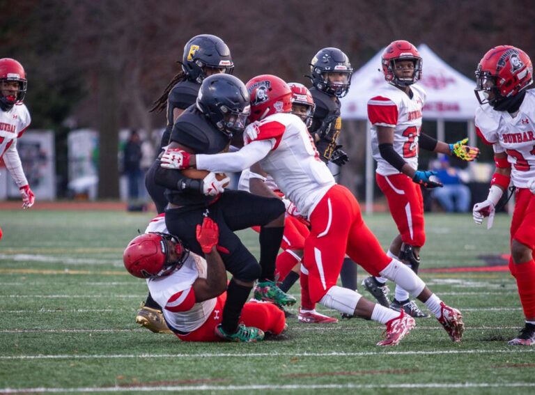 December 8, 2019: Photos from Dunbar vs. Friendship Collegiate - DCSAA AA Football Championship at Catholic University in Washington, D.C.. Cory Royster / Cory F. Royster Photography