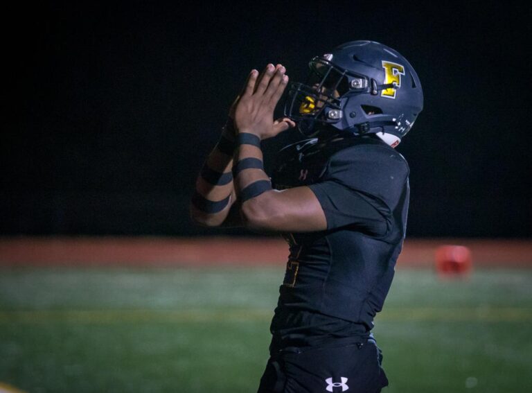 December 8, 2019: Photos from Dunbar vs. Friendship Collegiate - DCSAA AA Football Championship at Catholic University in Washington, D.C.. Cory Royster / Cory F. Royster Photography