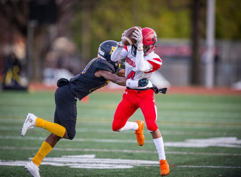 December 8, 2019: Photos from Dunbar vs. Friendship Collegiate - DCSAA AA Football Championship at Catholic University in Washington, D.C.. Cory Royster / Cory F. Royster Photography