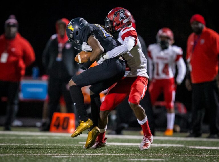 December 8, 2019: Photos from Dunbar vs. Friendship Collegiate - DCSAA AA Football Championship at Catholic University in Washington, D.C.. Cory Royster / Cory F. Royster Photography