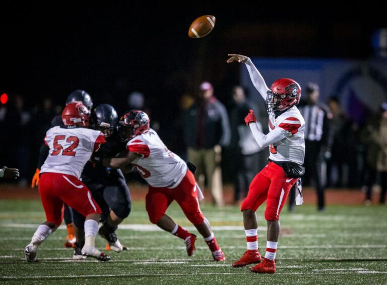 December 8, 2019: Photos from Dunbar vs. Friendship Collegiate - DCSAA AA Football Championship at Catholic University in Washington, D.C.. Cory Royster / Cory F. Royster Photography