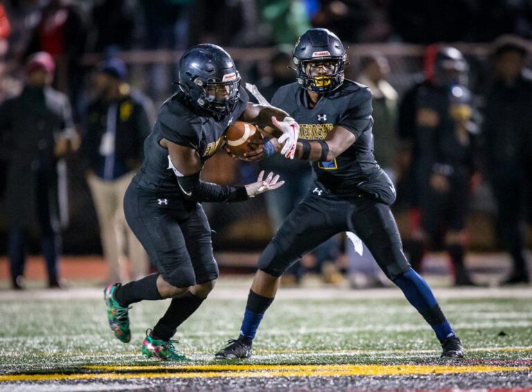 December 8, 2019: Photos from Dunbar vs. Friendship Collegiate - DCSAA AA Football Championship at Catholic University in Washington, D.C.. Cory Royster / Cory F. Royster Photography