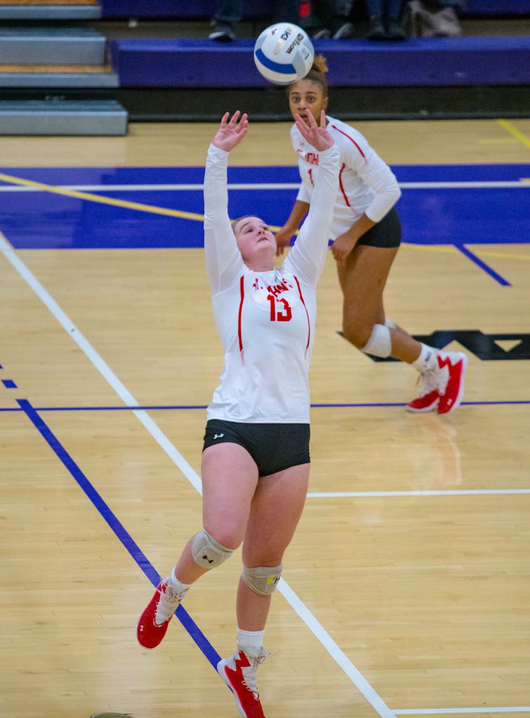 November 8, 2019: Photos from Wilson vs. St. John's - DCSAA Volleyball Championship 2019 at Trinity University in Washington, D.C.. Cory Royster / Cory F. Royster Photography