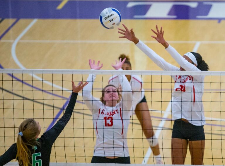 November 8, 2019: Photos from Wilson vs. St. John's - DCSAA Volleyball Championship 2019 at Trinity University in Washington, D.C.. Cory Royster / Cory F. Royster Photography