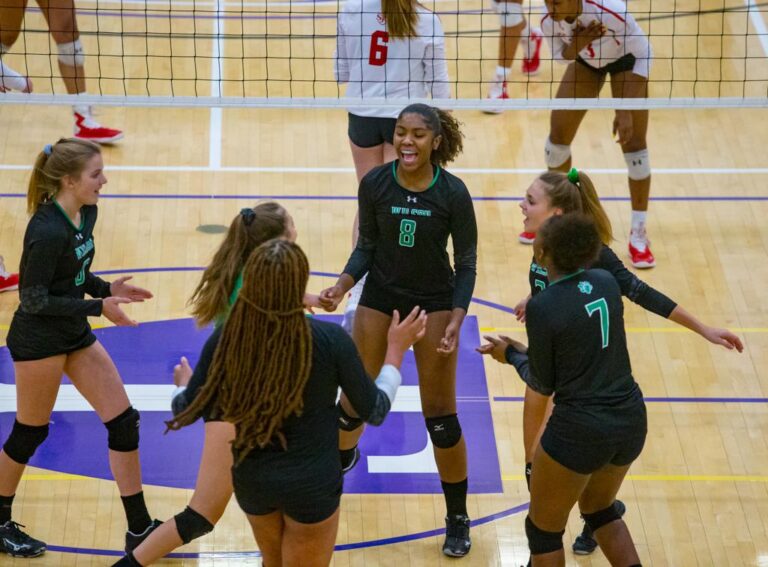 November 8, 2019: Photos from Wilson vs. St. John's - DCSAA Volleyball Championship 2019 at Trinity University in Washington, D.C.. Cory Royster / Cory F. Royster Photography