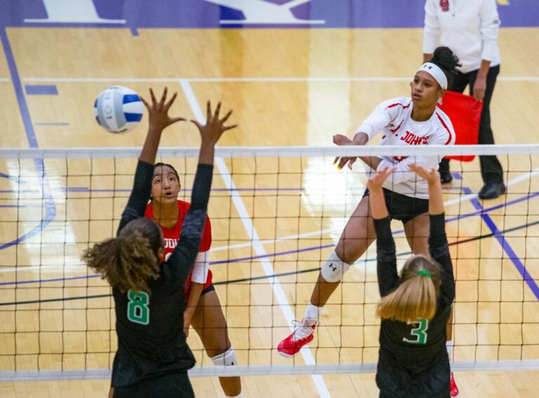 November 8, 2019: Photos from Wilson vs. St. John's - DCSAA Volleyball Championship 2019 at Trinity University in Washington, D.C.. Cory Royster / Cory F. Royster Photography