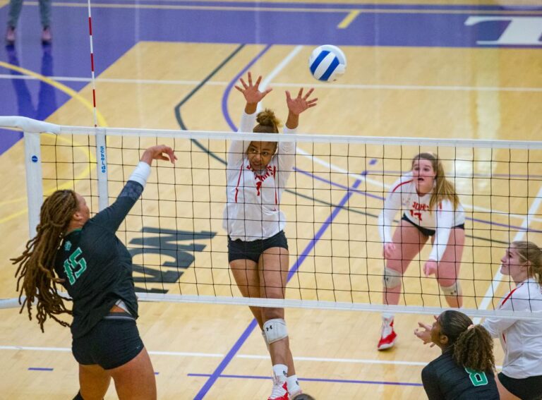 November 8, 2019: Photos from Wilson vs. St. John's - DCSAA Volleyball Championship 2019 at Trinity University in Washington, D.C.. Cory Royster / Cory F. Royster Photography