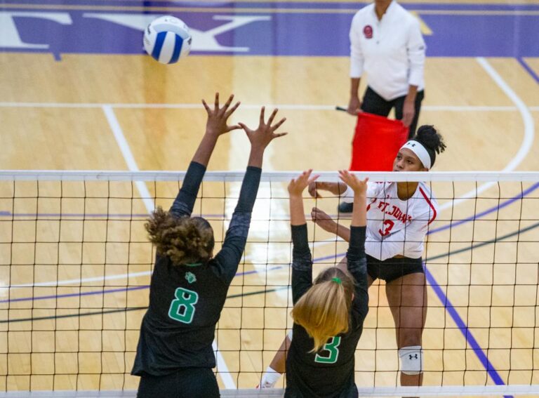 November 8, 2019: Photos from Wilson vs. St. John's - DCSAA Volleyball Championship 2019 at Trinity University in Washington, D.C.. Cory Royster / Cory F. Royster Photography