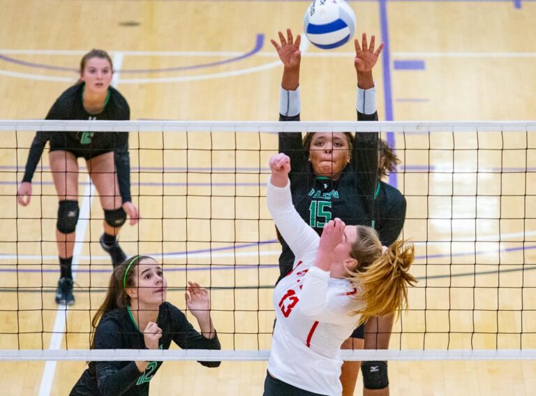 November 8, 2019: Photos from Wilson vs. St. John's - DCSAA Volleyball Championship 2019 at Trinity University in Washington, D.C.. Cory Royster / Cory F. Royster Photography