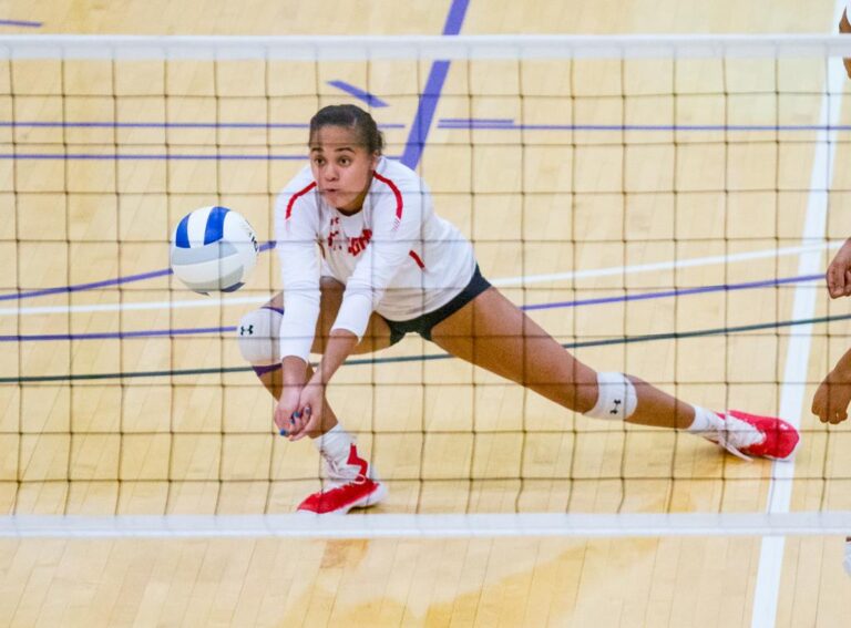 November 8, 2019: Photos from Wilson vs. St. John's - DCSAA Volleyball Championship 2019 at Trinity University in Washington, D.C.. Cory Royster / Cory F. Royster Photography