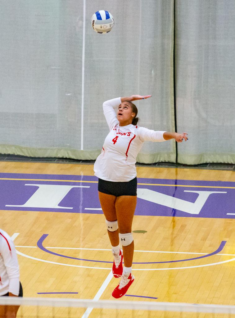 November 8, 2019: Photos from Wilson vs. St. John's - DCSAA Volleyball Championship 2019 at Trinity University in Washington, D.C.. Cory Royster / Cory F. Royster Photography