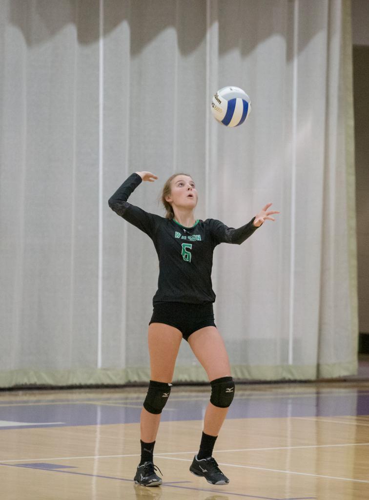 November 8, 2019: Photos from Wilson vs. St. John's - DCSAA Volleyball Championship 2019 at Trinity University in Washington, D.C.. Cory Royster / Cory F. Royster Photography