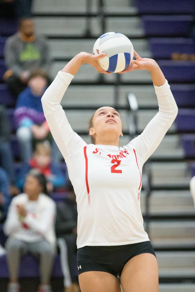 November 8, 2019: Photos from Wilson vs. St. John's - DCSAA Volleyball Championship 2019 at Trinity University in Washington, D.C.. Cory Royster / Cory F. Royster Photography