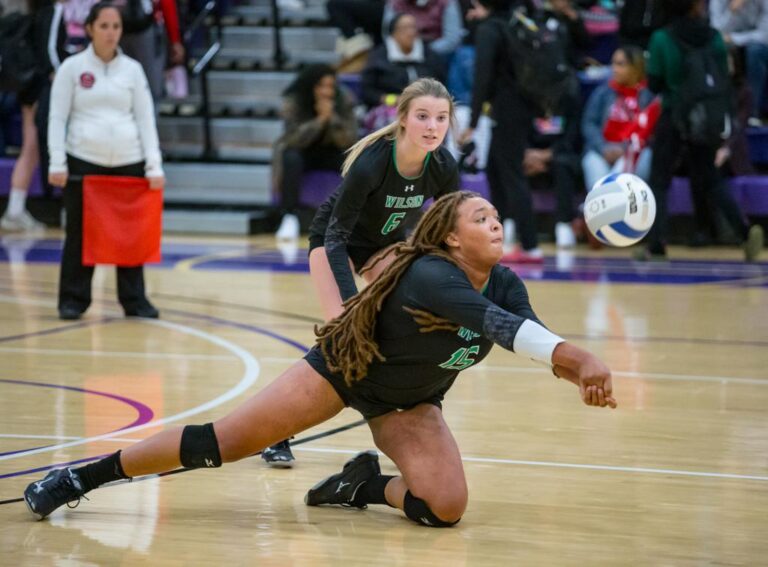 November 8, 2019: Photos from Wilson vs. St. John's - DCSAA Volleyball Championship 2019 at Trinity University in Washington, D.C.. Cory Royster / Cory F. Royster Photography