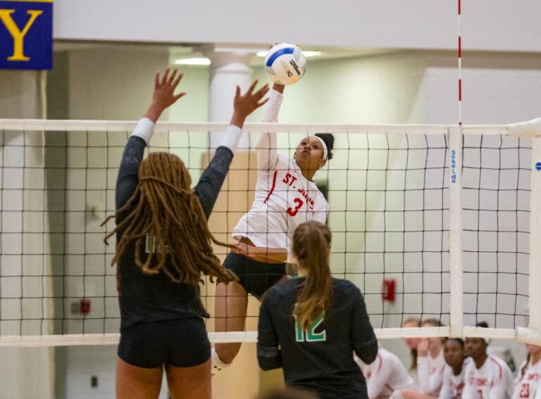 November 8, 2019: Photos from Wilson vs. St. John's - DCSAA Volleyball Championship 2019 at Trinity University in Washington, D.C.. Cory Royster / Cory F. Royster Photography