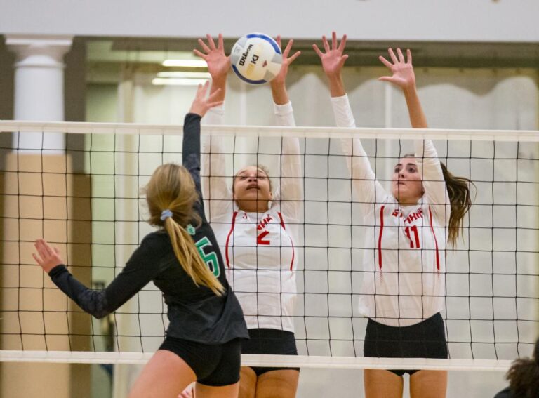 November 8, 2019: Photos from Wilson vs. St. John's - DCSAA Volleyball Championship 2019 at Trinity University in Washington, D.C.. Cory Royster / Cory F. Royster Photography