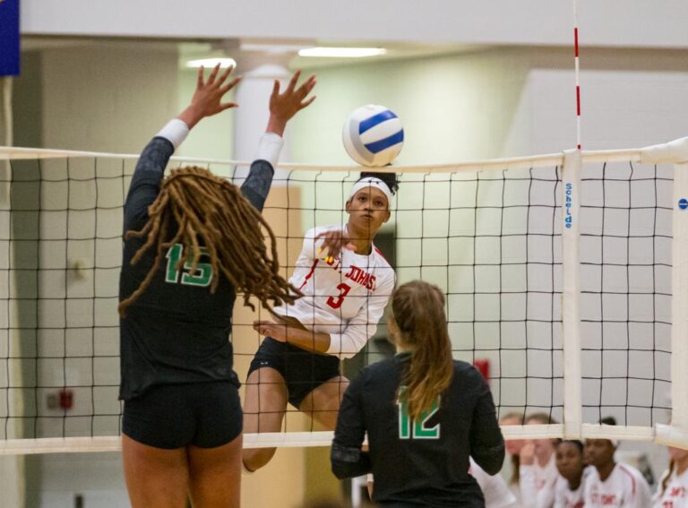 November 8, 2019: Photos from Wilson vs. St. John's - DCSAA Volleyball Championship 2019 at Trinity University in Washington, D.C.. Cory Royster / Cory F. Royster Photography