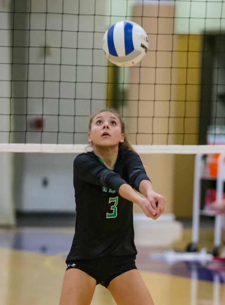 November 8, 2019: Photos from Wilson vs. St. John's - DCSAA Volleyball Championship 2019 at Trinity University in Washington, D.C.. Cory Royster / Cory F. Royster Photography