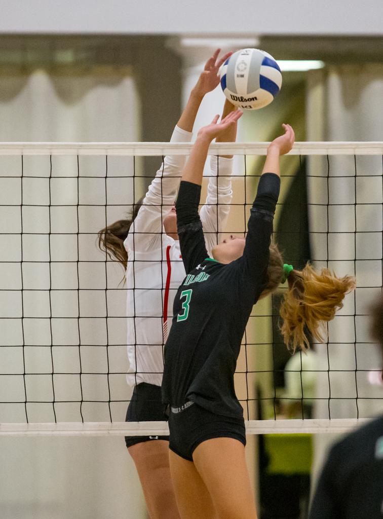 November 8, 2019: Photos from Wilson vs. St. John's - DCSAA Volleyball Championship 2019 at Trinity University in Washington, D.C.. Cory Royster / Cory F. Royster Photography