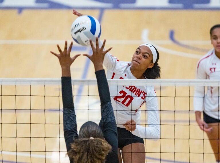 November 8, 2019: Photos from Wilson vs. St. John's - DCSAA Volleyball Championship 2019 at Trinity University in Washington, D.C.. Cory Royster / Cory F. Royster Photography