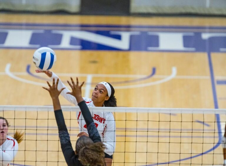 November 8, 2019: Photos from Wilson vs. St. John's - DCSAA Volleyball Championship 2019 at Trinity University in Washington, D.C.. Cory Royster / Cory F. Royster Photography