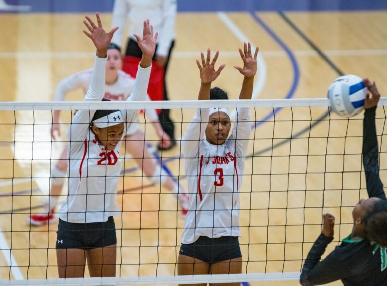 November 8, 2019: Photos from Wilson vs. St. John's - DCSAA Volleyball Championship 2019 at Trinity University in Washington, D.C.. Cory Royster / Cory F. Royster Photography