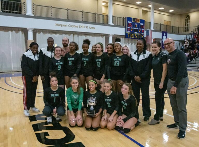 November 8, 2019: Photos from Wilson vs. St. John's - DCSAA Volleyball Championship 2019 at Trinity University in Washington, D.C.. Cory Royster / Cory F. Royster Photography