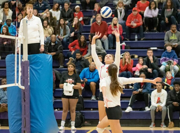 November 8, 2019: Photos from Wilson vs. St. John's - DCSAA Volleyball Championship 2019 at Trinity University in Washington, D.C.. Cory Royster / Cory F. Royster Photography