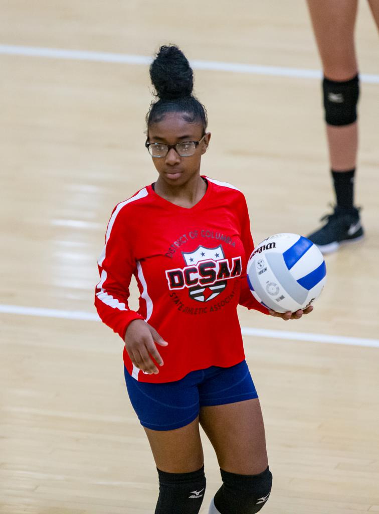 November 8, 2019: Photos from DCSAA Volleyball All-Star Game 2019 at Trinity University in Washington, D.C.. Cory Royster / Cory F. Royster Photography