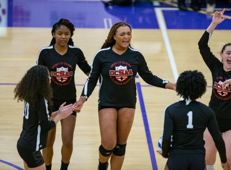 November 8, 2019: Photos from DCSAA Volleyball All-Star Game 2019 at Trinity University in Washington, D.C.. Cory Royster / Cory F. Royster Photography