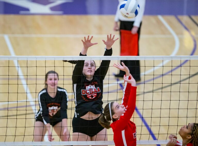 November 8, 2019: Photos from DCSAA Volleyball All-Star Game 2019 at Trinity University in Washington, D.C.. Cory Royster / Cory F. Royster Photography