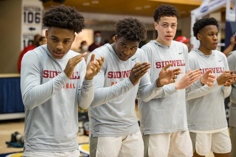 March 6, 2022: Photos from Wilson vs. Sidwell Friends - DCSAA AA Boys Championship at Charles E. Smith Center in , D.C.. Cory Royster / Cory F. Royster Photography