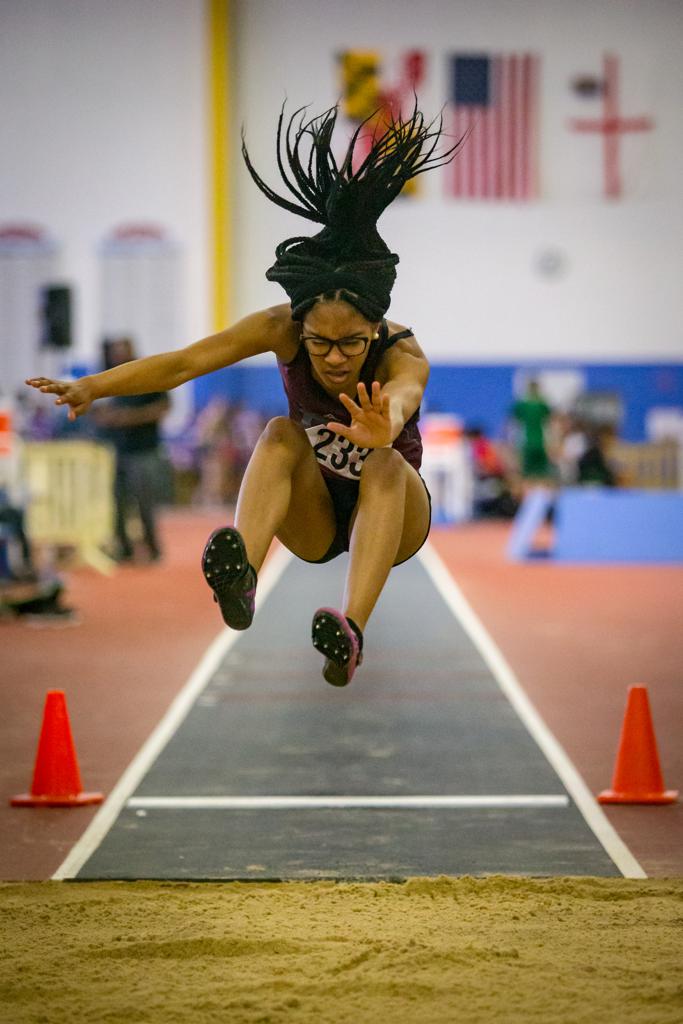 February 11, 2020: Action From 2019-2020 DCSAA Indoor Track & Field Championships at PG Sports and Learning Complex in Landover, Maryland. Cory Royster / Cory F. Royster Photography