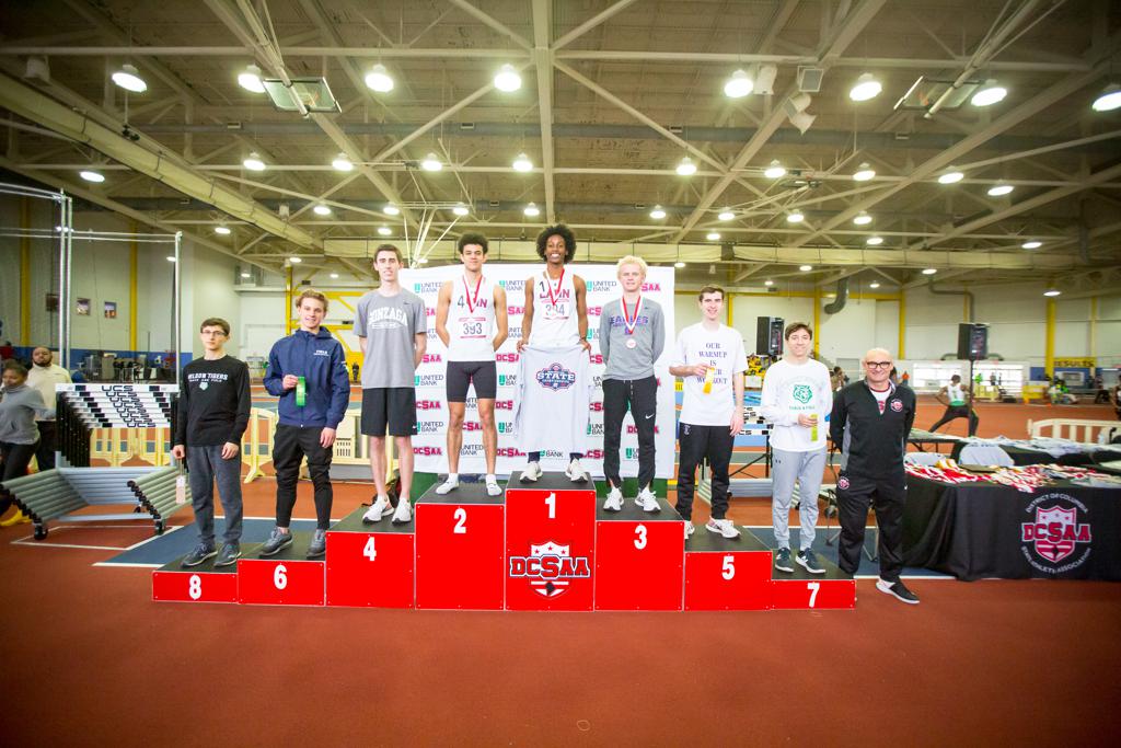 February 11, 2020: Action From 2019-2020 DCSAA Indoor Track & Field Championships at PG Sports and Learning Complex in Landover, Maryland. Cory Royster / Cory F. Royster Photography