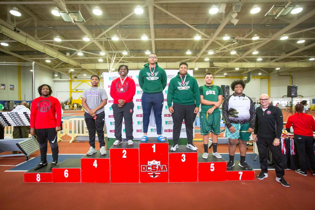 February 11, 2020: Action From 2019-2020 DCSAA Indoor Track & Field Championships at PG Sports and Learning Complex in Landover, Maryland. Cory Royster / Cory F. Royster Photography