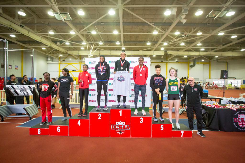 February 11, 2020: Action From 2019-2020 DCSAA Indoor Track & Field Championships at PG Sports and Learning Complex in Landover, Maryland. Cory Royster / Cory F. Royster Photography