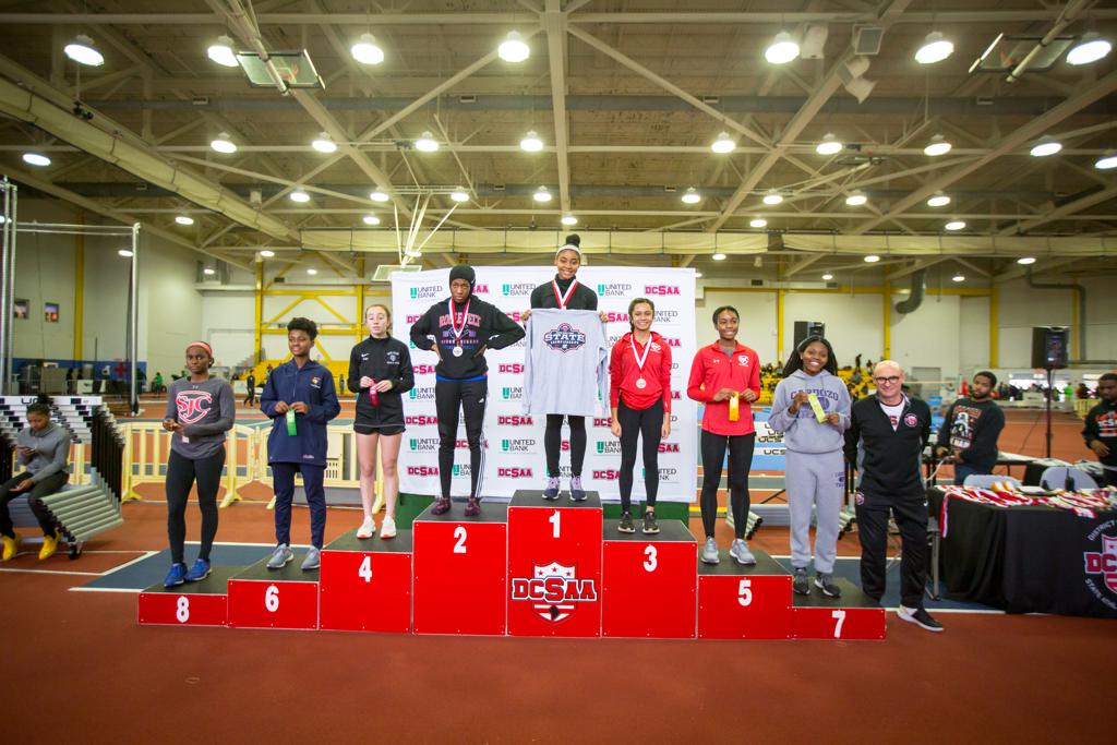 February 11, 2020: Action From 2019-2020 DCSAA Indoor Track & Field Championships at PG Sports and Learning Complex in Landover, Maryland. Cory Royster / Cory F. Royster Photography