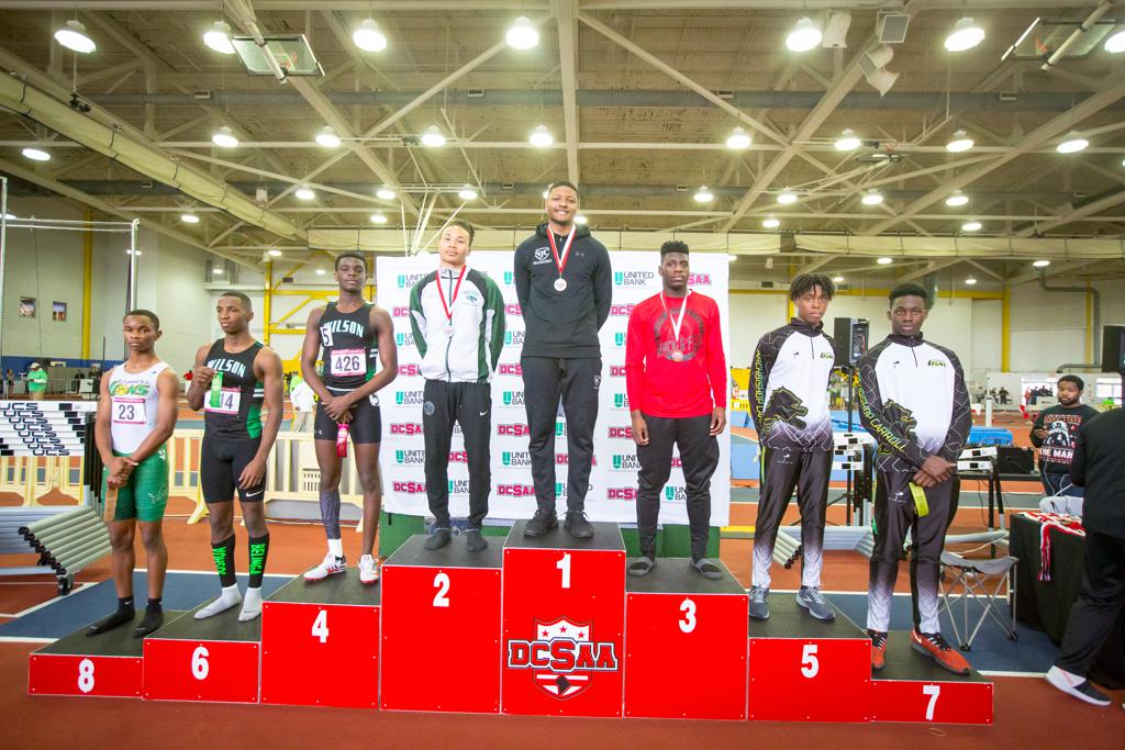 February 11, 2020: Action From 2019-2020 DCSAA Indoor Track & Field Championships at PG Sports and Learning Complex in Landover, Maryland. Cory Royster / Cory F. Royster Photography