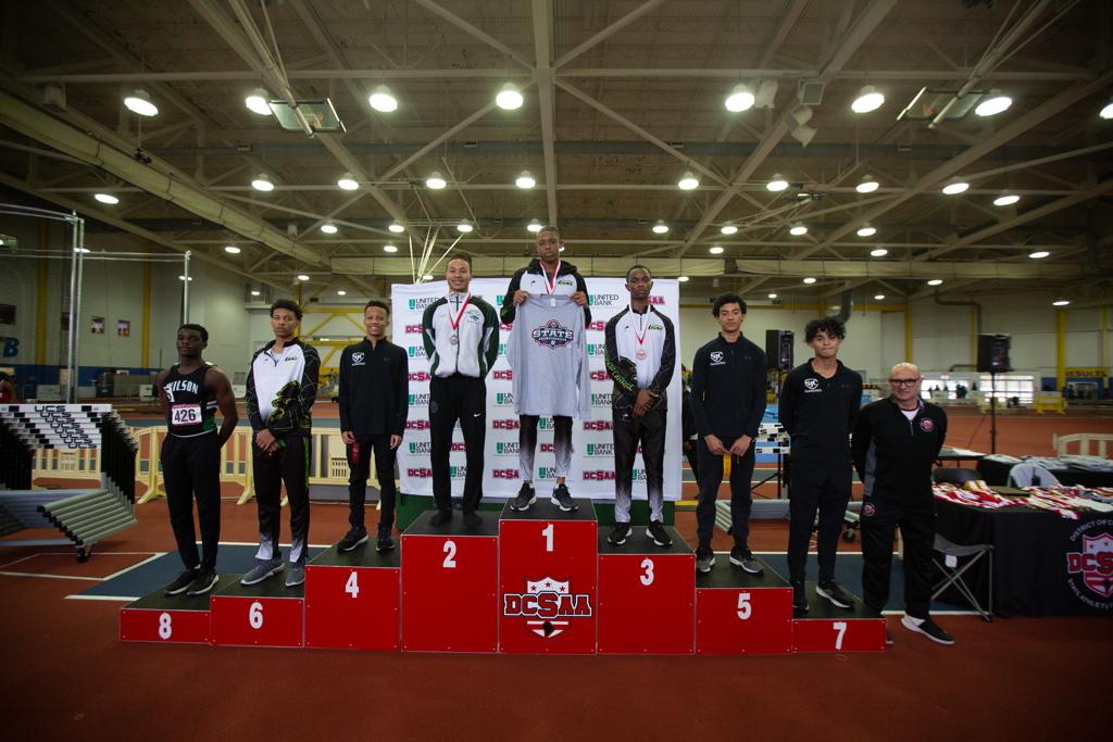 February 11, 2020: Action From 2019-2020 DCSAA Indoor Track & Field Championships at PG Sports and Learning Complex in Landover, Maryland. Cory Royster / Cory F. Royster Photography