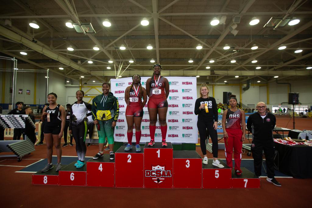 February 11, 2020: Action From 2019-2020 DCSAA Indoor Track & Field Championships at PG Sports and Learning Complex in Landover, Maryland. Cory Royster / Cory F. Royster Photography