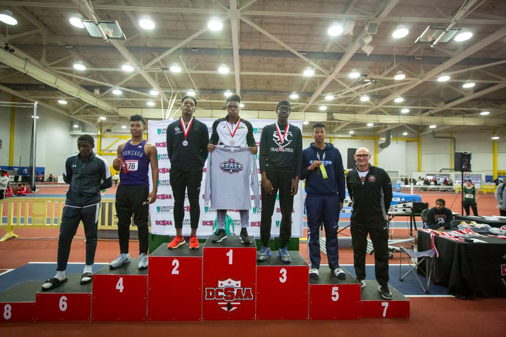 February 11, 2020: Action From 2019-2020 DCSAA Indoor Track & Field Championships at PG Sports and Learning Complex in Landover, Maryland. Cory Royster / Cory F. Royster Photography