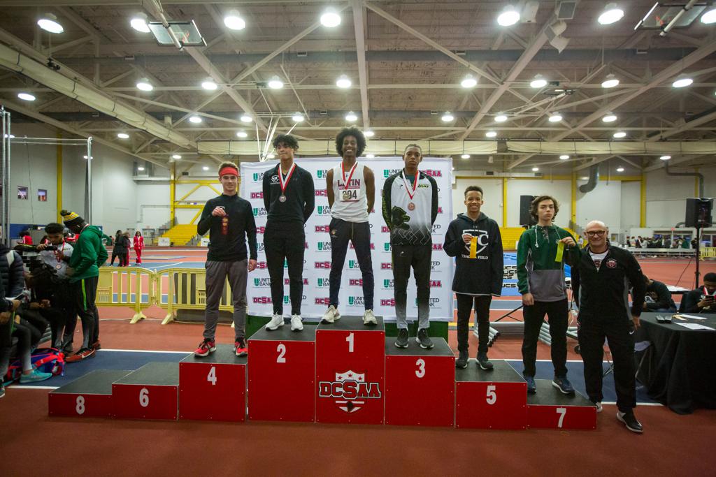 February 11, 2020: Action From 2019-2020 DCSAA Indoor Track & Field Championships at PG Sports and Learning Complex in Landover, Maryland. Cory Royster / Cory F. Royster Photography