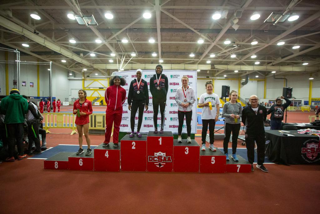 February 11, 2020: Action From 2019-2020 DCSAA Indoor Track & Field Championships at PG Sports and Learning Complex in Landover, Maryland. Cory Royster / Cory F. Royster Photography