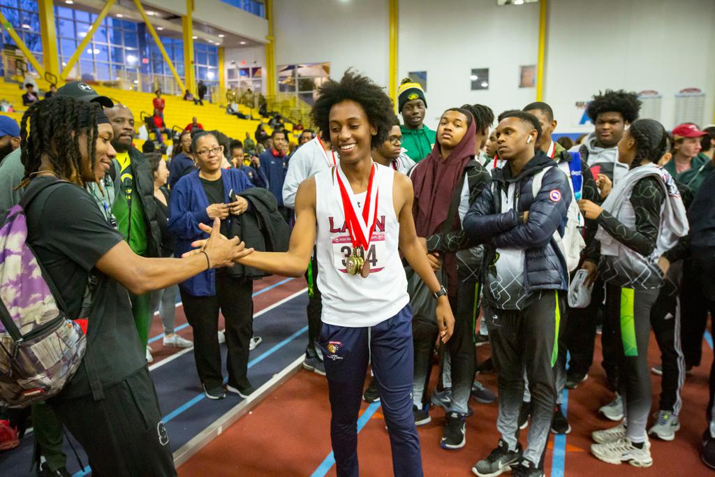 February 11, 2020: Action From 2019-2020 DCSAA Indoor Track & Field Championships at PG Sports and Learning Complex in Landover, Maryland. Cory Royster / Cory F. Royster Photography