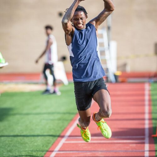 May 23, 2019: Action from DCSAA Track & Field Championships 2019 at Dunbar High School in Washington, D.C.. Cory Royster / Cory F. Royster Photography