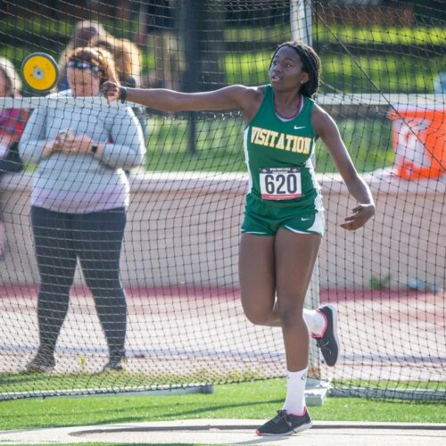 May 23, 2019: Action from DCSAA Track & Field Championships 2019 at Dunbar High School in Washington, D.C.. Cory Royster / Cory F. Royster Photography