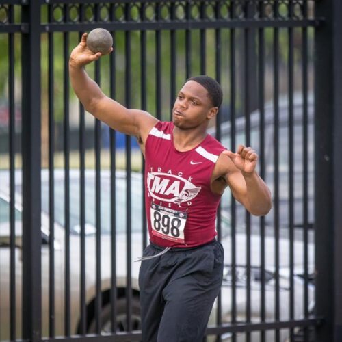 May 23, 2019: Action from DCSAA Track & Field Championships 2019 at Dunbar High School in Washington, D.C.. Cory Royster / Cory F. Royster Photography