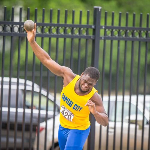 May 23, 2019: Action from DCSAA Track & Field Championships 2019 at Dunbar High School in Washington, D.C.. Cory Royster / Cory F. Royster Photography