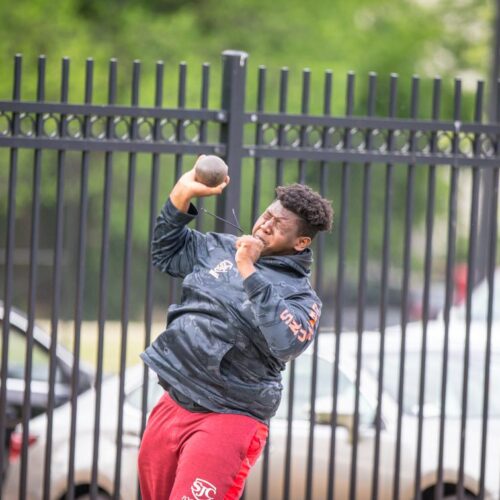 May 23, 2019: Action from DCSAA Track & Field Championships 2019 at Dunbar High School in Washington, D.C.. Cory Royster / Cory F. Royster Photography