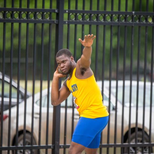 May 23, 2019: Action from DCSAA Track & Field Championships 2019 at Dunbar High School in Washington, D.C.. Cory Royster / Cory F. Royster Photography